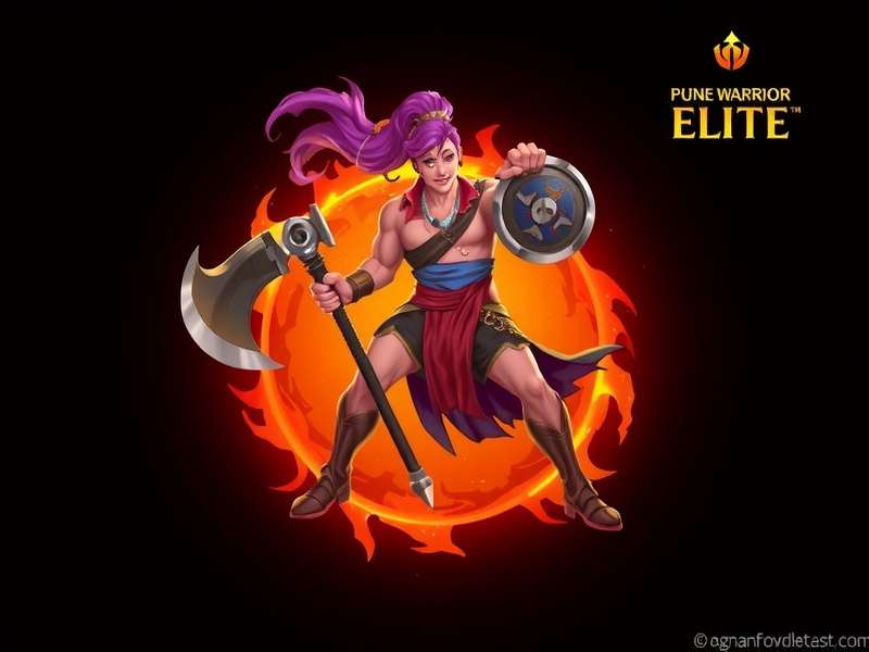Pune Warrior Elite Game Cover Art